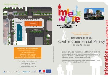 Brochure - Centre Commercial Palissy - La Chapelle St-Luc