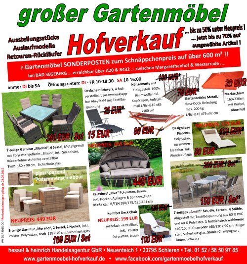 Angebote der Woche ab 16.06.2015