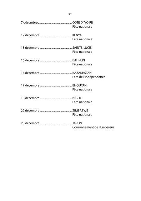 CORPS DIPLOMATIQUE - Biblioteca do ParaÃ­so