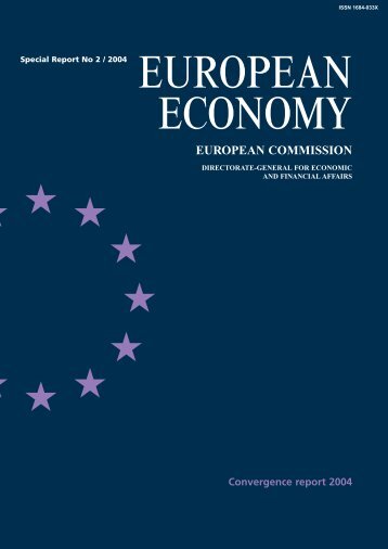 Convergence report 2004 - European Commission - Europa