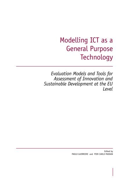 What Is A General Purpose Technology What Is A General Purpose Technology