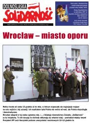 Gazeta do pobrania w pliku *pdf - Region Dolny ÅlÄsk NSZZ ...