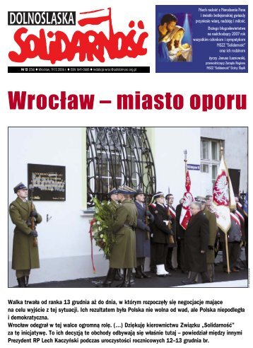 Gazeta do pobrania w pliku *pdf - Region Dolny ÅlÄsk NSZZ ...