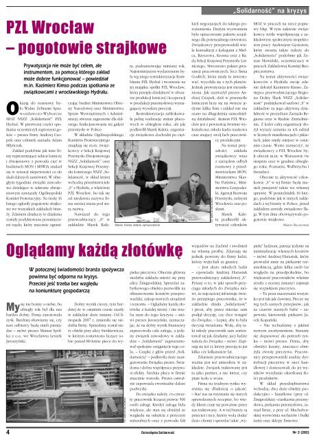 Gazeta do pobrania w pliku *pdf - SolidarnoÅÄ