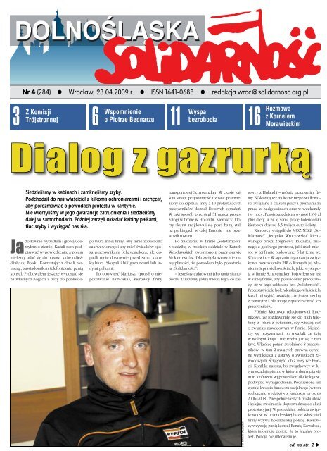 Gazeta do pobrania w pliku *pdf - Region Dolny ÅlÄsk NSZZ ...