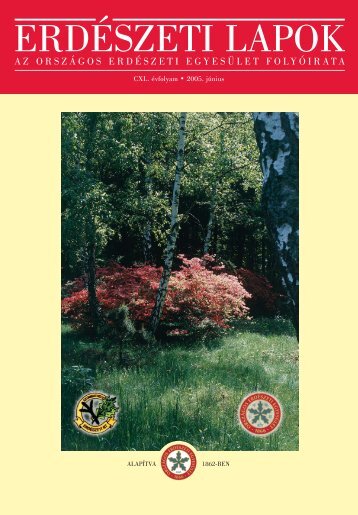 Letöltés egy fájlban [4.9 MB - PDF] - Erdészeti Lapok