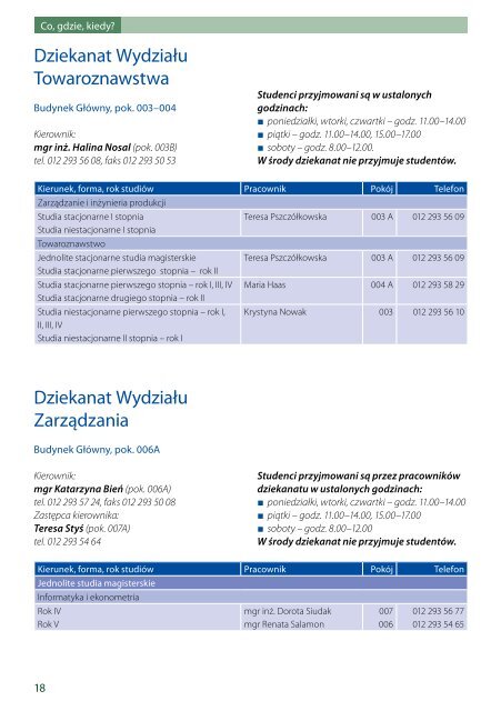 Przewodnik - Uniwersytet Ekonomiczny w Krakowie