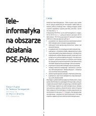 Teleinformatyka na obszarze dziaÅania PSE ... - Elektroenergetyka