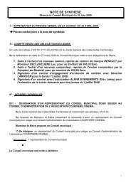 NOTE DE SYNTHESE DU 18 Juin 2009.pdf - Mairie de Courpière