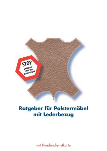 RatgeberLeder - POS Polsterservice GmbH