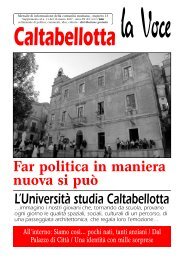L'UniversitÃ  studia Caltabellotta Far politica in maniera nuova si puÃ²