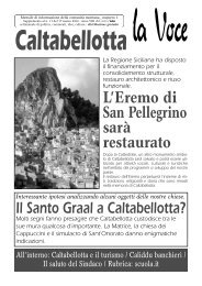 Il Graal a Caltabellotta?