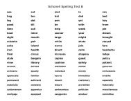 Schonell Spelling Test B 68KB - Thrass
