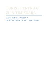 TURIST PENTRU O ZI IN TIMISOARA