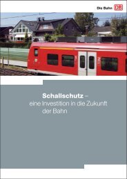 Schallschutz – eine Investition in die Zukunft der Bahn