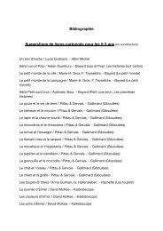 Bibliographie Suggestions de livres cartonnÃ©s pour ... - Bibliomedia