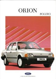 ORION - Club Ford Orion EspaÃ±a