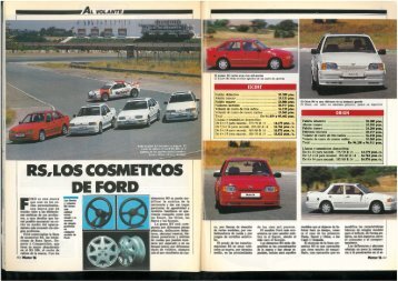 NÂº148 (23/08/1986) RS; Los cosmÃ©ticos de Ford - Club Ford Orion ...