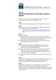 InstruÃ§Ãµes para entrega da versÃ£o final e pedido de diploma