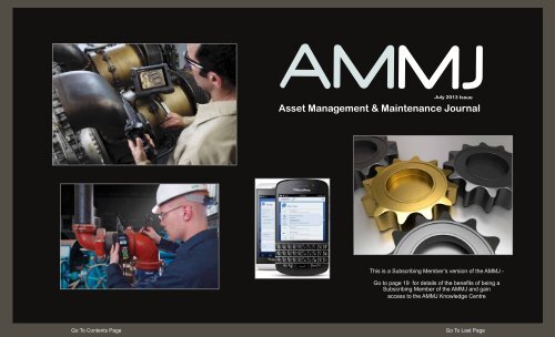 Maintenance & Reliability News - Maintenance Journal