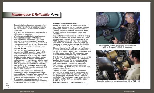 Maintenance & Reliability News - Maintenance Journal