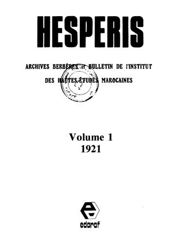 Volume 1 1921