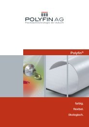 Polyfin FPO Bahnen - Polyfin AG