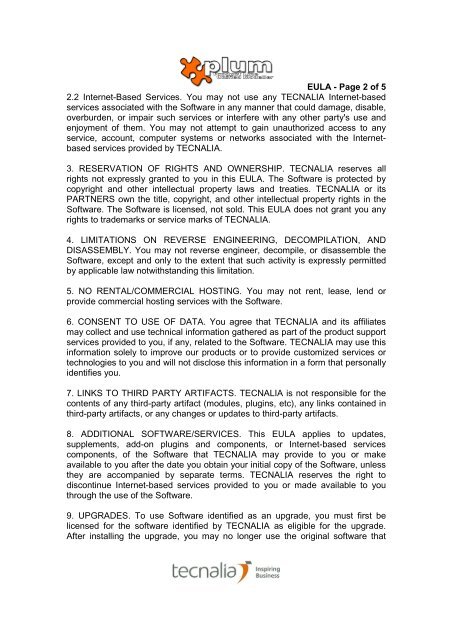 EULA - Page 1 of 5 END-USER LICENSE AGREEMENT FOR ... - ESI