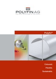 Folder Polyfin - Polyfin AG