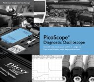PicoScopeÂ® - Automotive Diagnostics