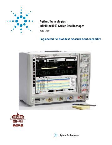 Agilent Technologies Infiniium 9000 Series Oscilloscopes ... - Farnell