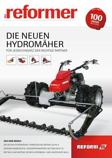 100 DIE NEUEN HYDROMÃHER - Reform