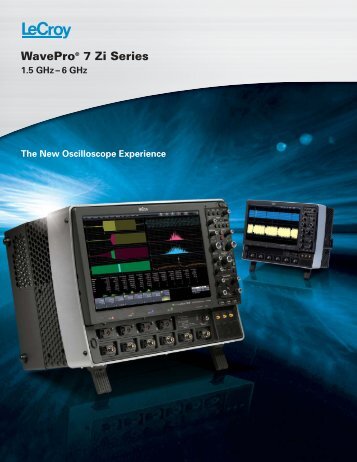 LeCroy WavePro 7 Zi Series Datasheet