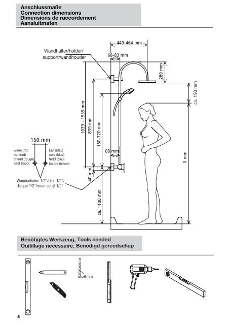 Instructions de montage Montagehandleiding Installation ... - Breuer