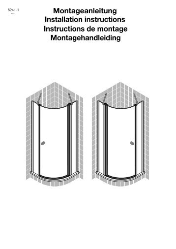 Instructions de montage Montagehandleiding Installation ... - Breuer