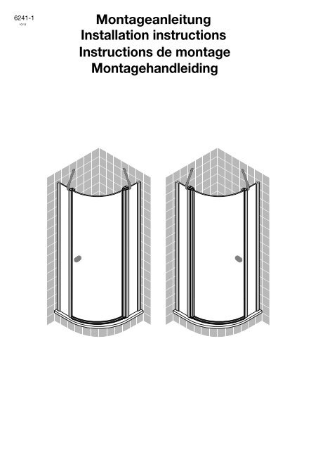 Instructions de montage Montagehandleiding Installation ... - Breuer