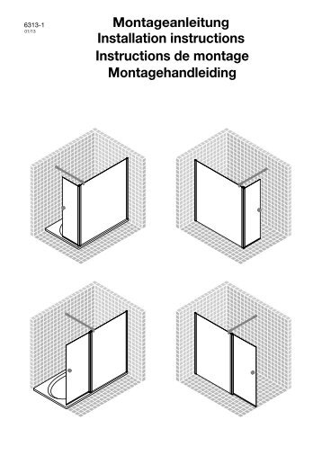 Instructions de montage Montagehandleiding Installation ... - Breuer