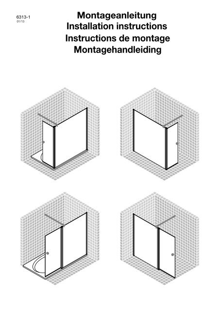 Instructions de montage Montagehandleiding Installation ... - Breuer