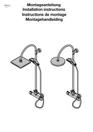 Montageanleitung fÃ¼r Aquamaxx 200 mit Thermostatarmatur - Breuer