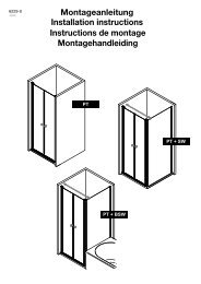 Instructions de montage Montagehandleiding Installation ... - Breuer