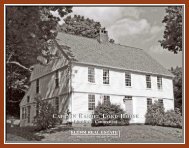 CAPTAIN DANIEL LORD HOUSE Litchfield, Connecticut CAPTAIN ...