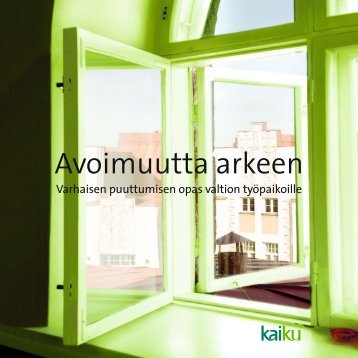 Avoimuutta arkeen - Valtiokonttori