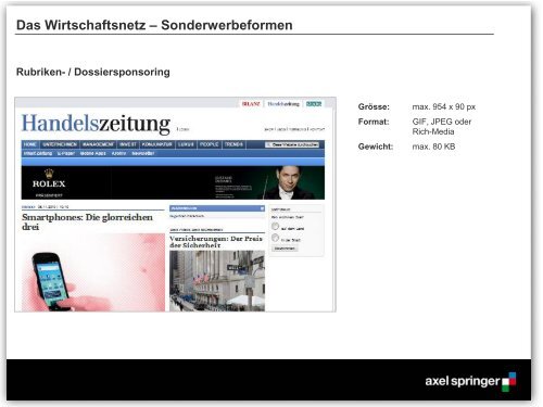 Folie 1 - Axel Springer Schweiz