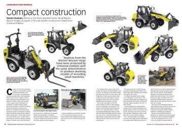 2012 Www.diecast-collector.co.uk CONSTRUCTION MODELS ...