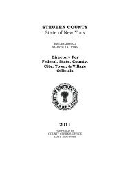 Town of Addison - Steuben County Government