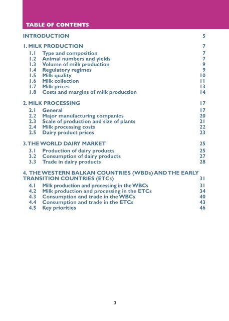 Agribusiness Handbook: Milk / Dairy Products - FAO