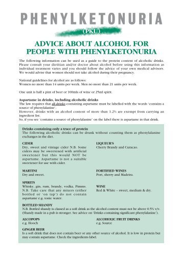 15815S NSPKU Alcohol leaflet