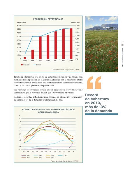 LA ENERGÍA FOTOVOLTAICA CONQUISTA EL MERCADO