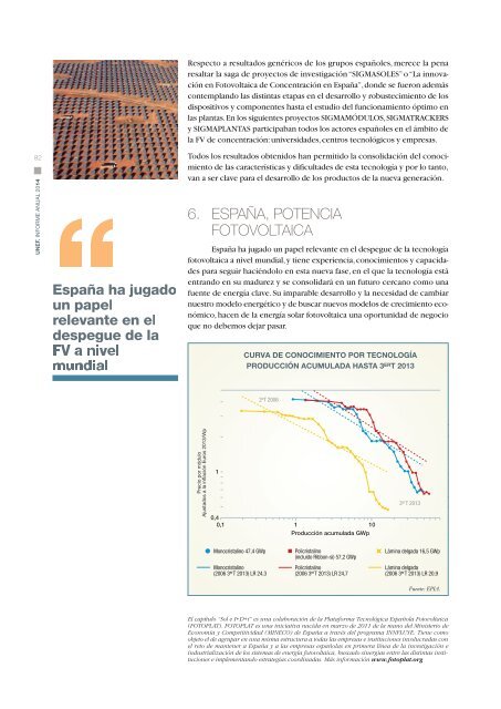 LA ENERGÍA FOTOVOLTAICA CONQUISTA EL MERCADO