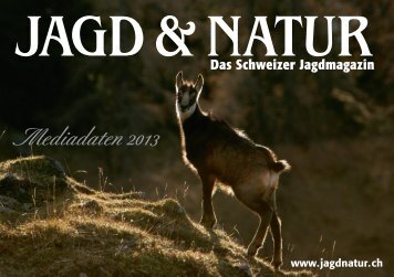 Mediadaten 2013 - Jagd & Natur